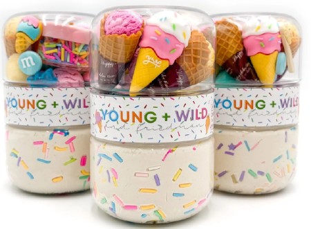 Grab &amp; Go Dough Jar- Ice Cream