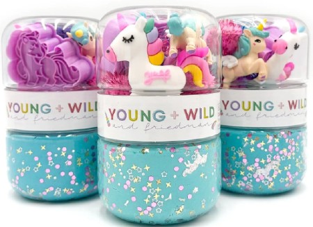 Grab &amp; Go Dough Jar- Unicorn