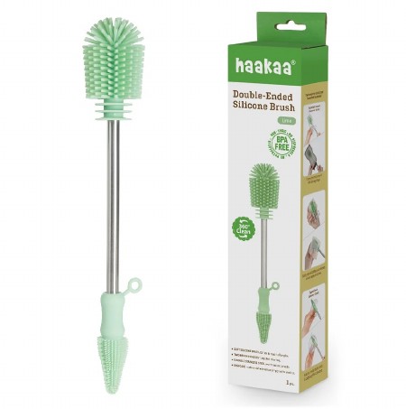 Haakaa Silicone Bottle Brush Lime