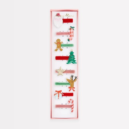 Hair Clips Jolly Christmas