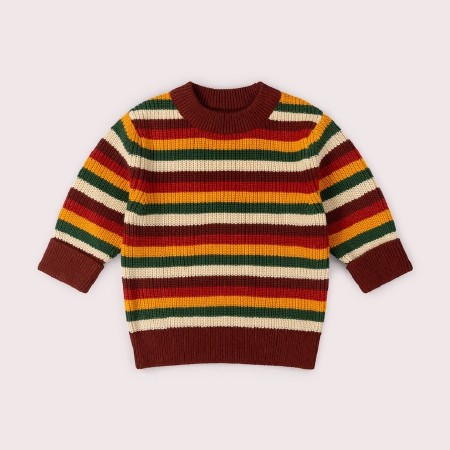 Hazel Rainbow Sweater 6-12m