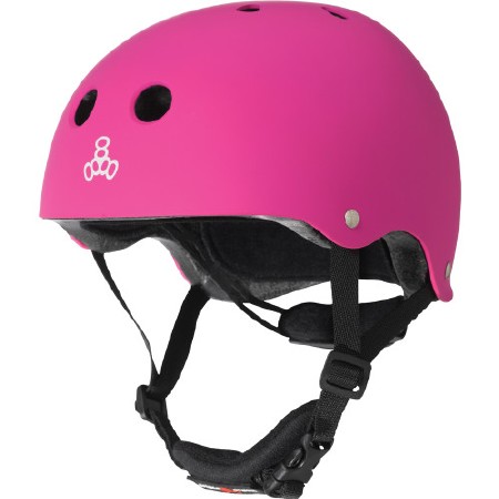 Helmet Lil 8 Neon Pink Rubber