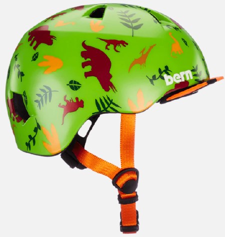 Helmet- Tigre Green Dino XXS