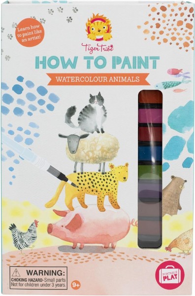 How To Paint Watercolor Animal