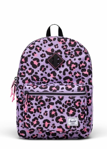 Heritage Kid Scribble Leopard Backpack