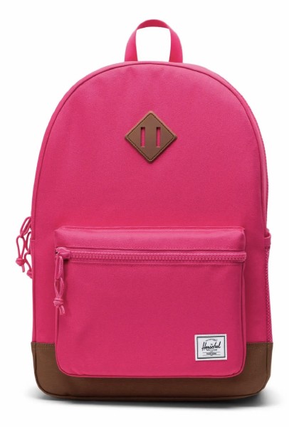 Heritage Youth Fuschia / Saddle Brown Backpack