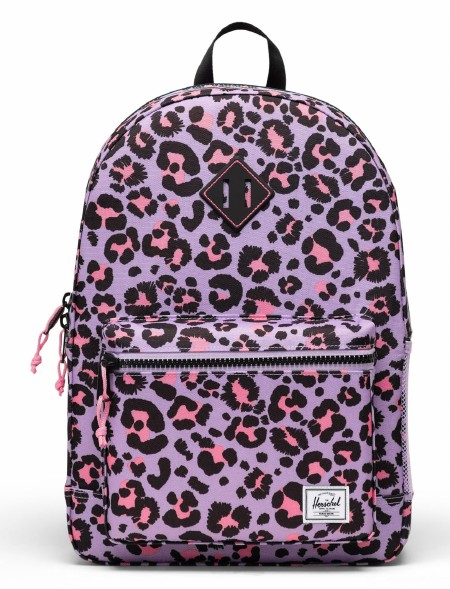 Heritage Youth Scribble Leopard Backpack