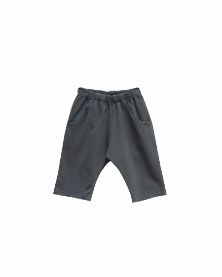 Huck Finn Short Pewter 3-6m