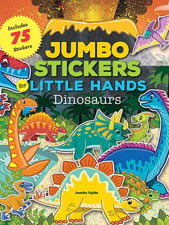 Jumbo Stickers Dinosaurs