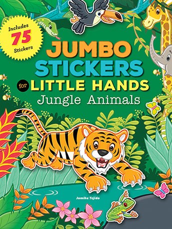Jumbo Stickers Jungle Animals