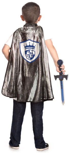 Knight Cape &amp; Sword Set 3-8 Y