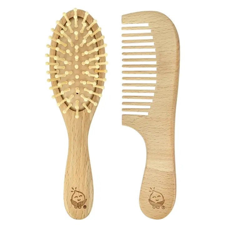 Bamboo Hair Brush Mini