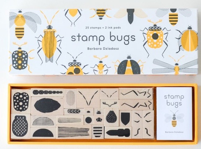 Stamp Bugs: 25 Stamps & Two Ink Pads