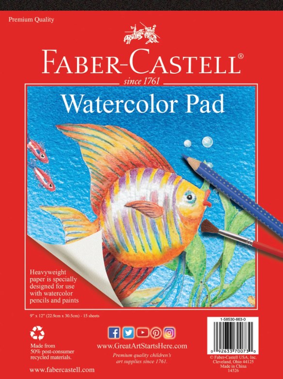 Water Color Pad - Mini Jake