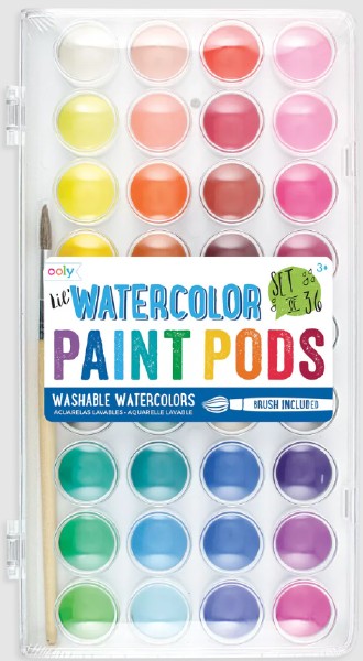 Lil' Watercolor Paint Pods