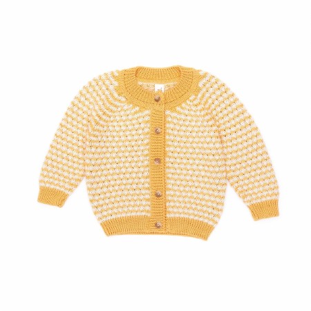 Lily Cardigan Corn 12-18m