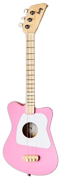 Loog Mini Pink Guitar