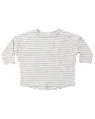 LS Tee Cloud Stripe 3-6m