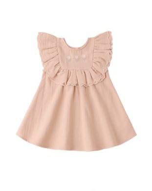 Lulu Dress Melon 3-6m