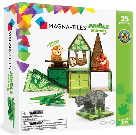 Magna-Tiles Jungle Animals Set
