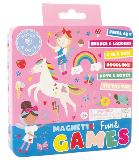 Magnetic Fun &amp; Games Tin- Rainbow Fairy