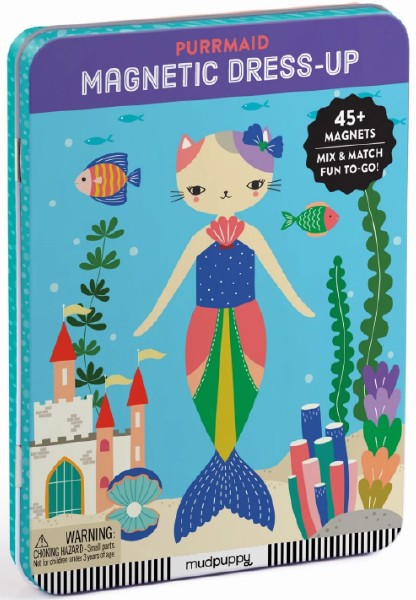 Magnetic Tin Purrmaid