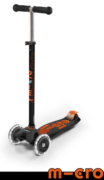 Maxi Deluxe LED- Black/Orange