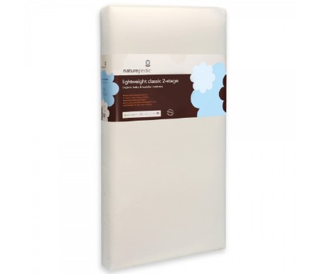 Lightweight Organic 2 Stage Crib Mattress