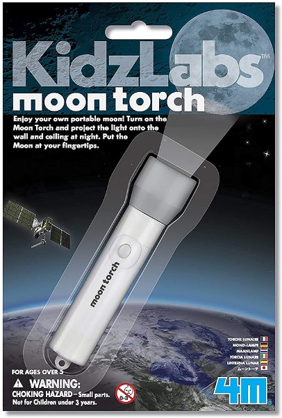 Kidzlabs- Moon Torch Projector