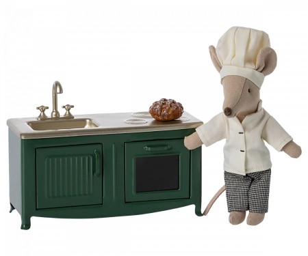 Mouse Kitchen Dark Green