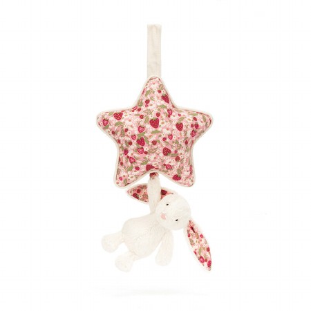 Musical Pull Blossom Bunny Cream Berry