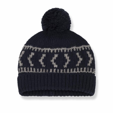 Nadja Beanie Navy 6-12m