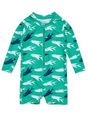 Off The Hook Sunsuit 3-6m