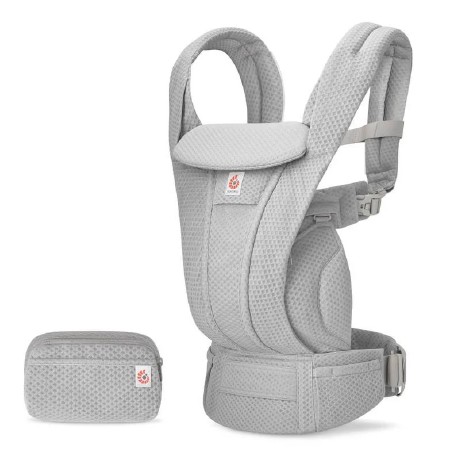 Omni Deluxe Mesh Pearl Grey Baby Carrier