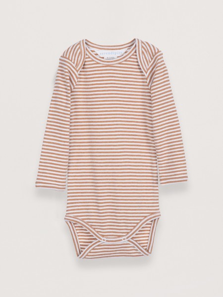 Onesie Cashew Stripe 0-3m
