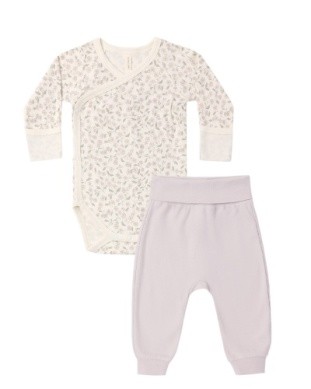 Onesie/Pant Set Floret nb