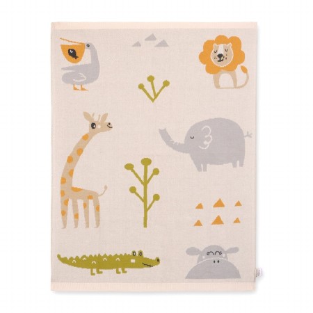 Organic Blanket Jungle Friends