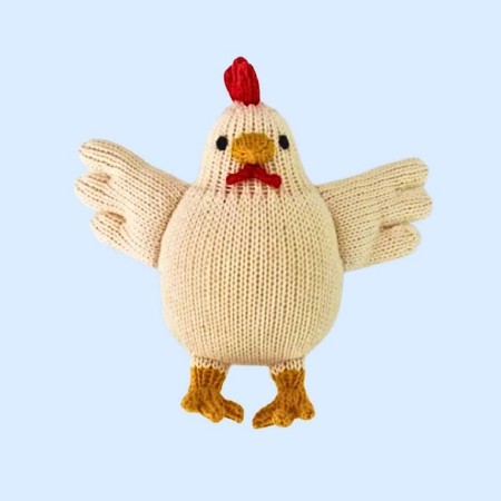 Organic Chicken Rattle
