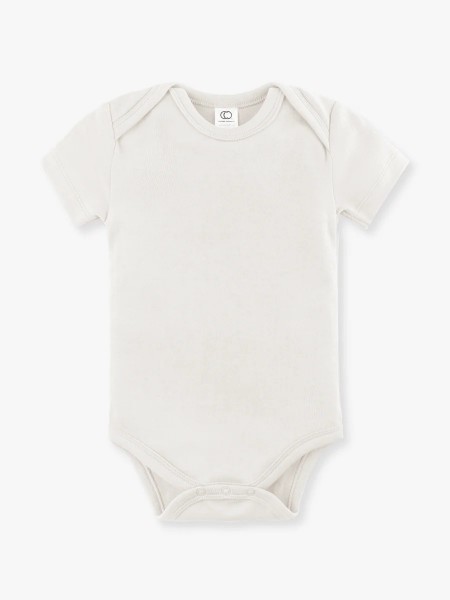 Organic SS Onesie Coconut 6-12