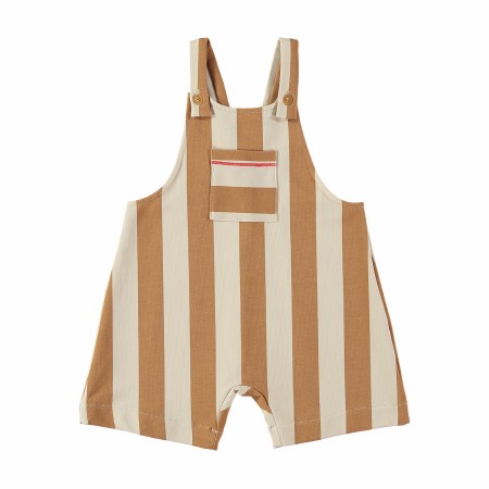 Overall Stripes Clay 3-6m