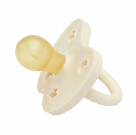 Pacifier Round 0-3 Months Milky White