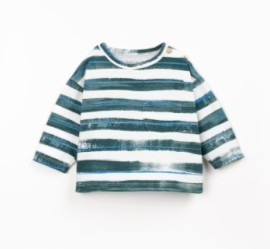Painted Stripe Tee 3-6m