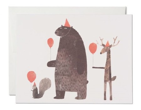 Party Animals Birthday Greeting Card