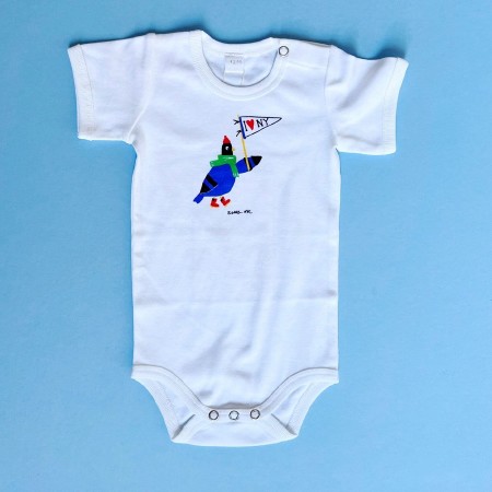 Pedro Pigeon Onesie 0-3m