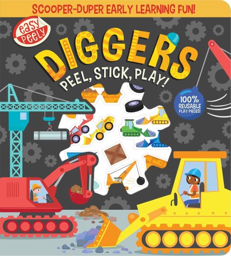 Peel, Stick, Play! Diggers