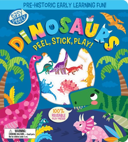 Peel, Stick, Play! Dinosaurs