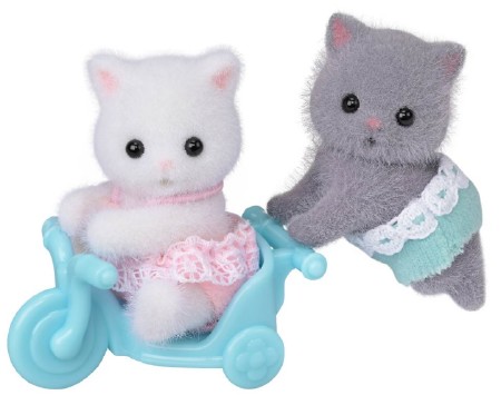 Persian Cat Twins