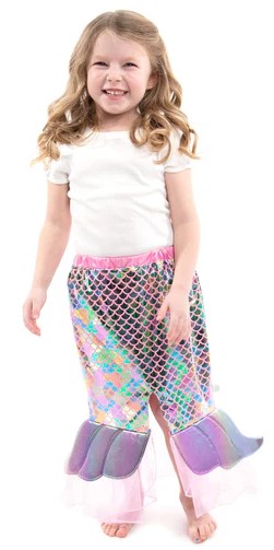 Pink Mermaid Splash 3-5Y
