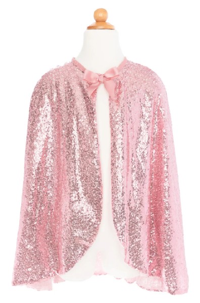 Pink Precious Sequins Cape