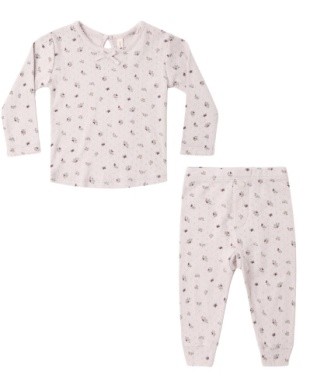 Pointelle Set Heart 3-6m